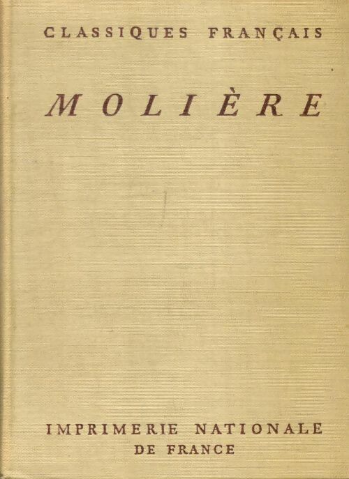 Livrenpoche : Oeuvres complètes Tome V - Molière - Livre