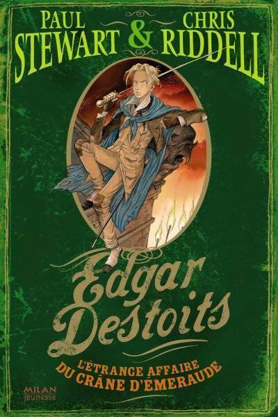 Livrenpoche : Edgar Destoits Tome II : L'étrange affaire du crâne d'émeraude - Paul Stewart - Livre