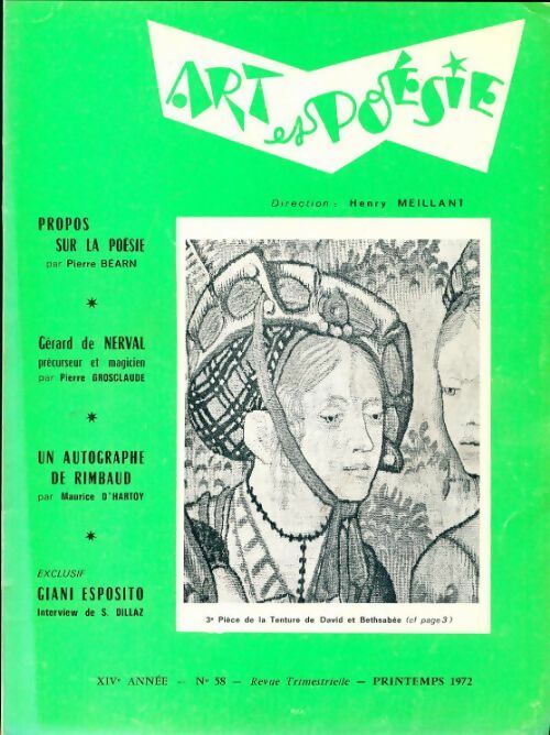 Livrenpoche : Art et poésie n°58 - Collectif - Livre