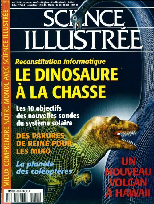 Livrenpoche : Science illustrée n°12 (10e année) : Le dinosaure à la chasse - Collectif - Livre