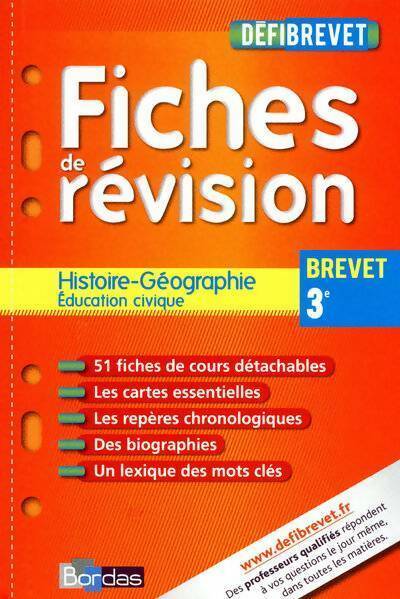 Livrenpoche : Histoire-Géographie-Education civique 3e - Martine Lassus-Pucheu - Livre