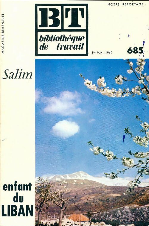 Livrenpoche : Bibliothèque de travail n°685 : Salim enfant du Liban - Collectif - Livre