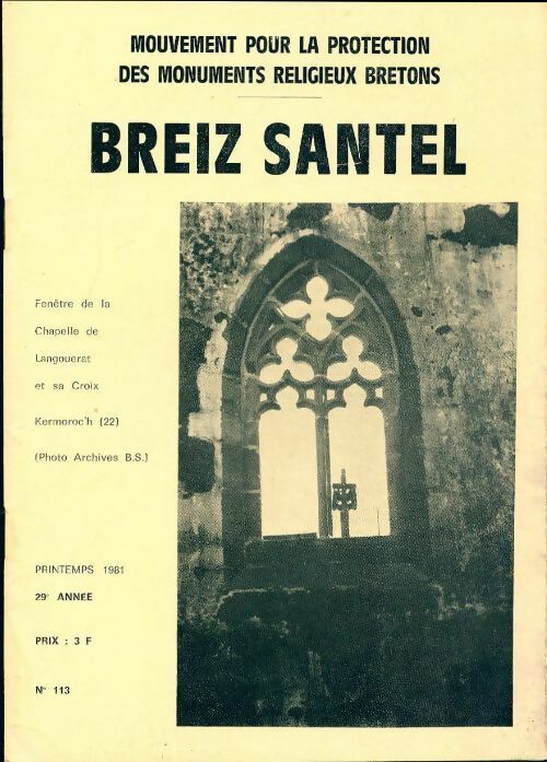 Livrenpoche : Breiz santel n°113 - Collectif - Livre