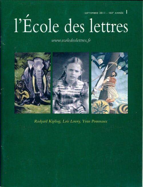 Livrenpoche : L'école des lettres 103e année n°1 - Collectif - Livre
