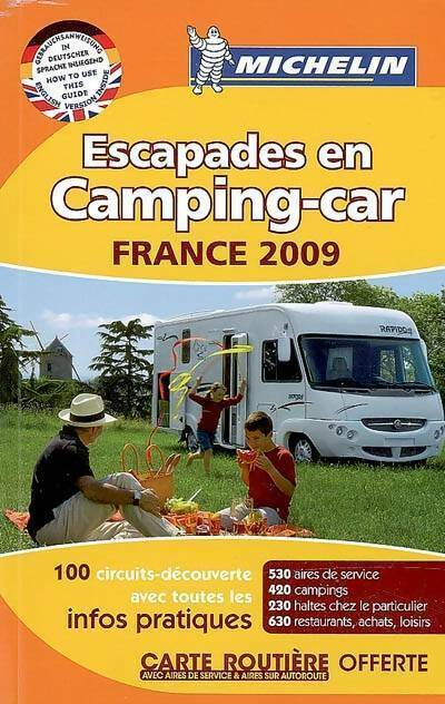Escapades en camping-car France 2009 - Collectif -  Michelin GF - Livre