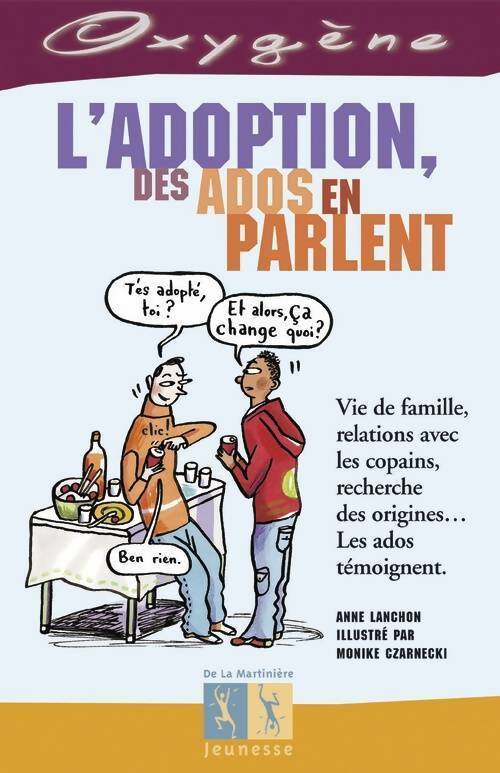 Livrenpoche : L'adoption, des ados en parlent - Anne Lanchon - Livre
