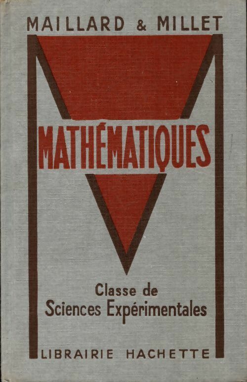 Livrenpoche : Mathématiques classe de sciences expérimentales - Collectif - Livre