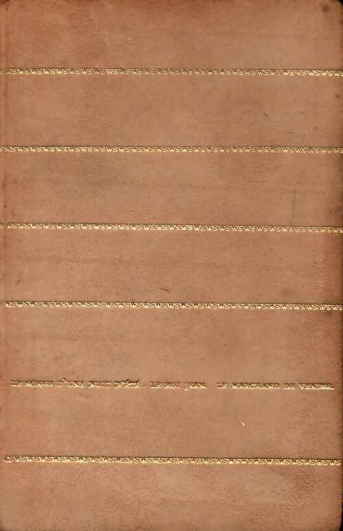 Livrenpoche : Oeuvres complètes Tome III - William Shakespeare - Livre