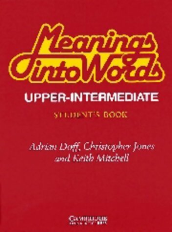 Livrenpoche : Meanings into words upper-intermediate student's book - Adrian Doff - Livre