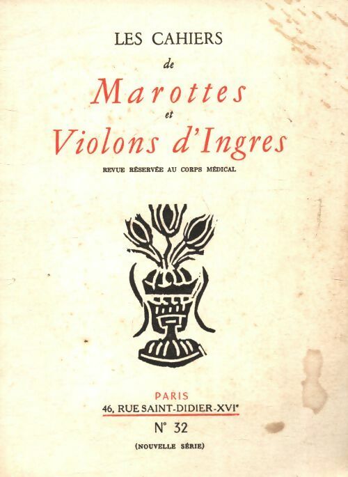 Livrenpoche : Les cahiers de Marottes et violons d'Ingres n°32 - Collectif - Livre