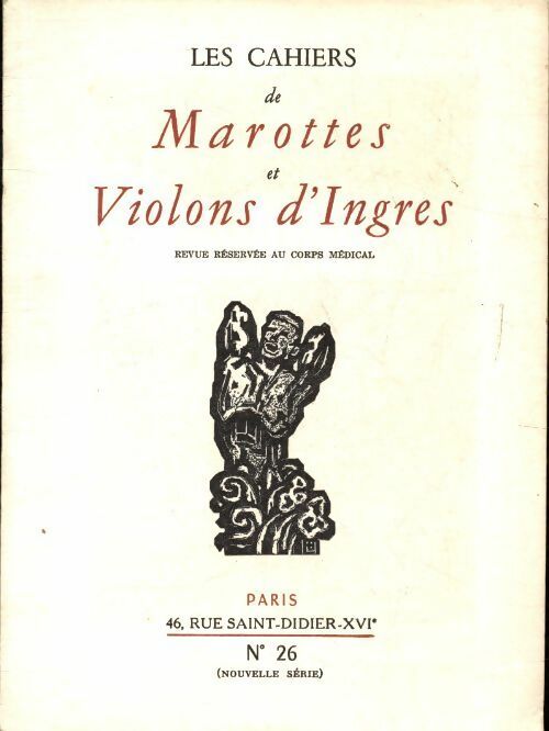Livrenpoche : Les cahiers de Marottes et violons d'Ingres n°26 - Collectif - Livre
