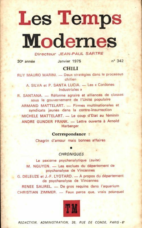 Livrenpoche : Les temps modernes n°342 - Collectif - Livre