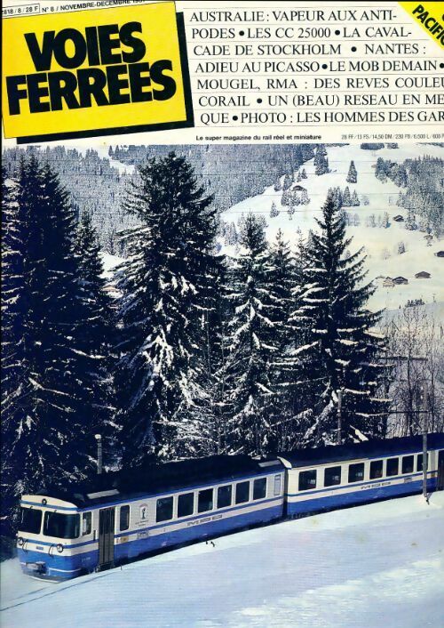 Livrenpoche : Voies ferrées n°8: Australie / Les CC 25000 / ... - Collectif - Livre