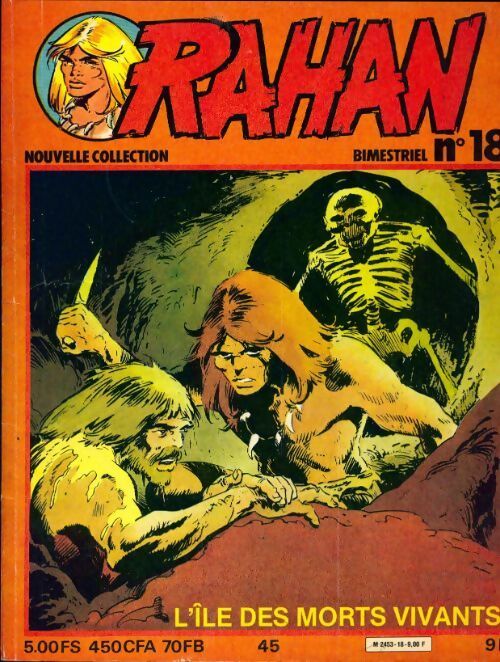 Rahan (nouvelle collection) n°18 : L'île des morts vivants - Collectif - Livre