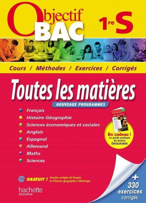 Livrenpoche : Toutes les matières 1ère S - Collectif - Livre