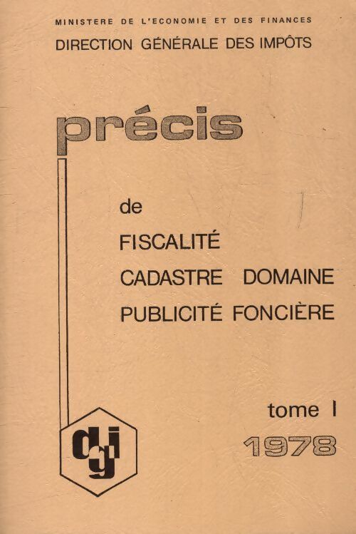 Livrenpoche : Précis de fiscalité Tome i 1978 - Collectif - Livre
