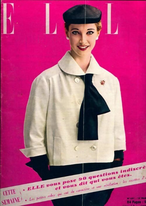 Livrenpoche : Elle n°431 : 90 questions indiscrètes - Collectif - Livre