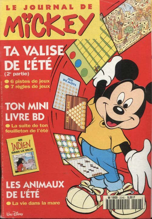 Livrenpoche : Le journal de Mickey n°2246 - Collectif - Livre