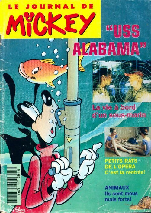 Livrenpoche : Le journal de Mickey n°2256 : USS Alabama - Collectif - Livre