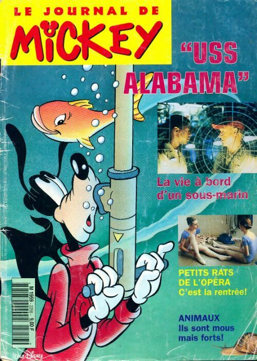 Le journal de Mickey n°2256 : USS Alabama - Collectif -  Le journal de Mickey - Livre