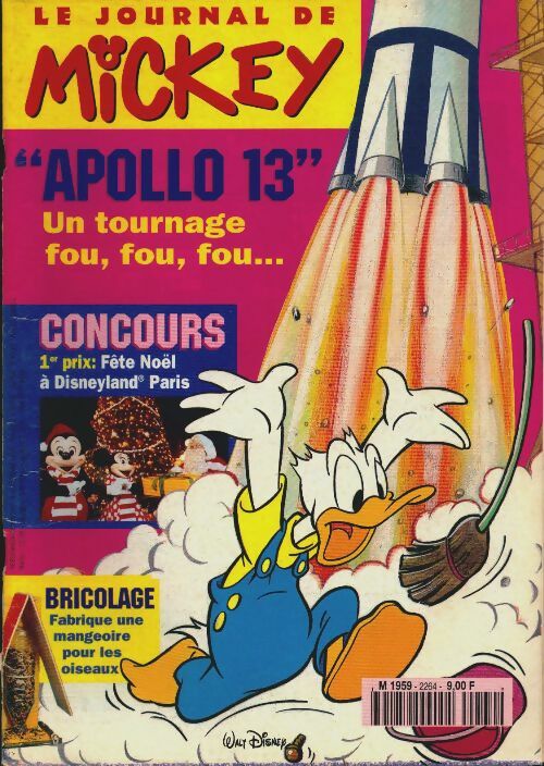 Livrenpoche : Le journal de Mickey n°2264 : Apollo 13 - Collectif - Livre