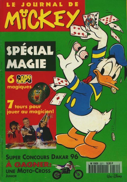 Livrenpoche : Le journal de Mickey n°2271 : Spécial magie - Collectif - Livre