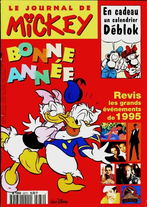 Livrenpoche : Le journal de Mickey n°2272 : Bonne année - Collectif - Livre