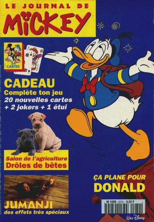 Livrenpoche : Le journal de Mickey n°2279 : ça plane pour Donald - Collectif - Livre