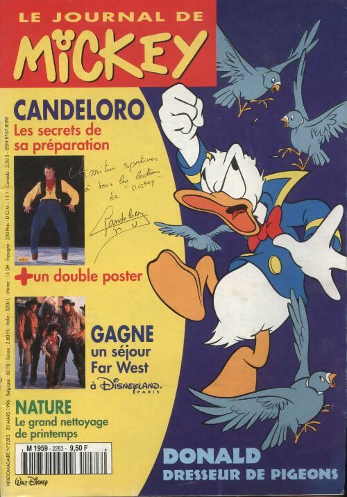 Livrenpoche : Le journal de Mickey n°2283 : Donald dresseur de pigeons - Collectif - Livre