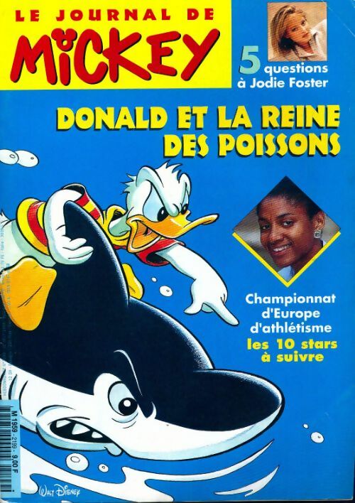 Livrenpoche : Le journal de Mickey n°2199 : Donald et la reine des poissons - Collectif - Livre