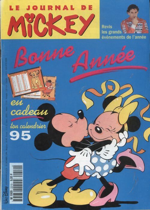 Livrenpoche : Le journal de Mickey n°2219 : Bonne année - Collectif - Livre