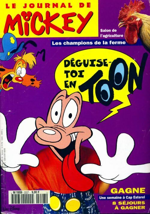 Livrenpoche : Le journal de Mickey n°2227 : Déguise toi en Toon - Collectif - Livre