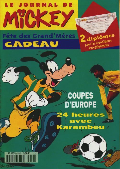 Livrenpoche : Le journal de Mickey n°2228 :  - Collectif - Livre