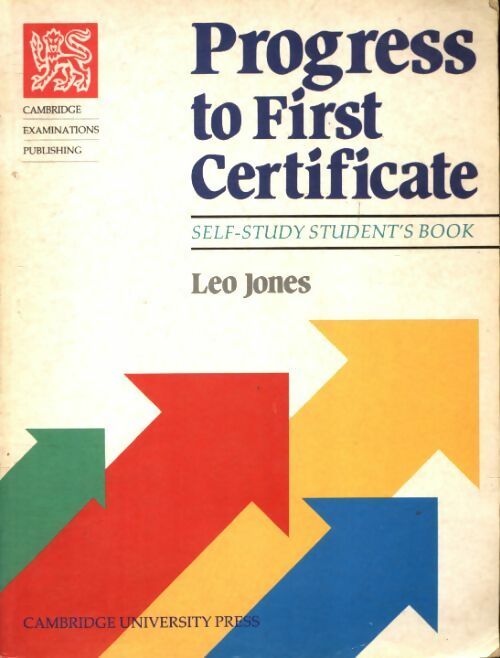 Livrenpoche : Progress to proficiency. Student's book - Leo Jones - Livre