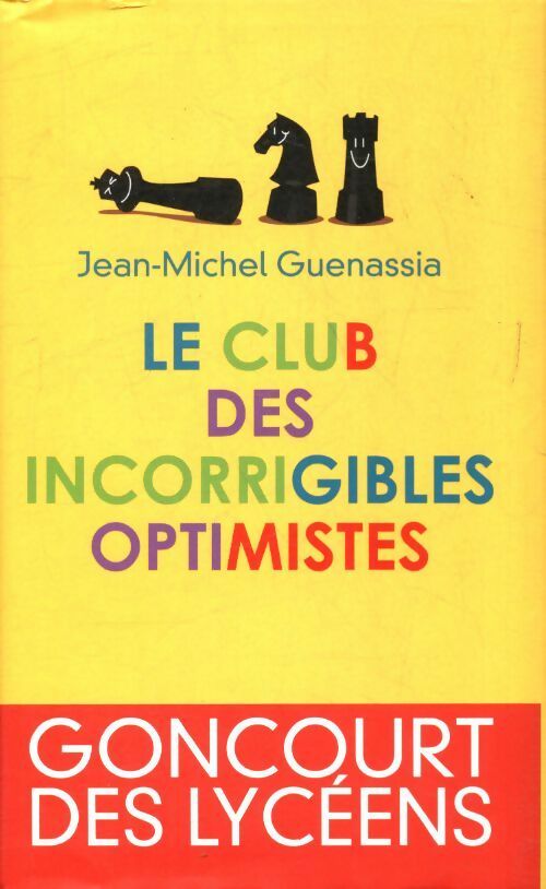 Le club des incorrigibles optimistes - Jean-Michel Guenassia -  France Loisirs GF - Livre