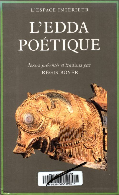 Livrenpoche : L'edda poétique - Régis Boyer - Livre