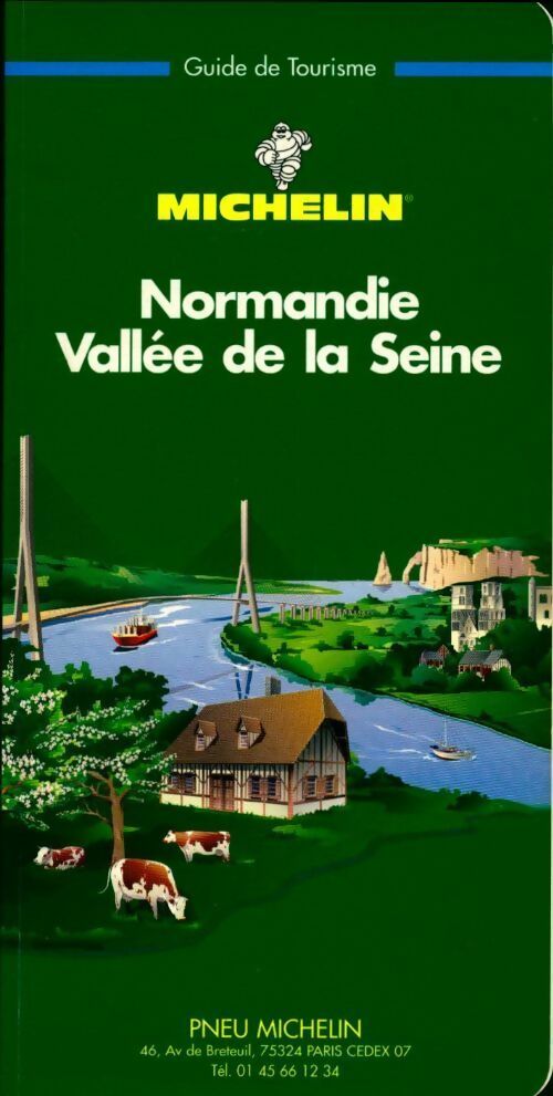 Normandie, vallée de la Seine 1997 - Collectif -  Le Guide vert - Livre