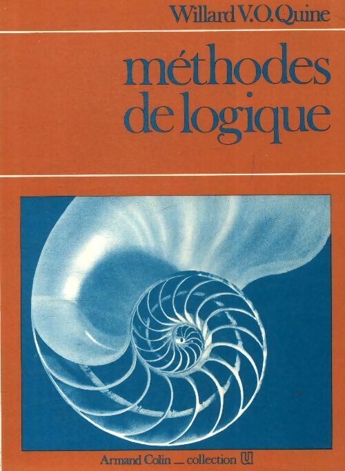 Livrenpoche : Méthodes de logique - Willard Quine Van Orman - Livre