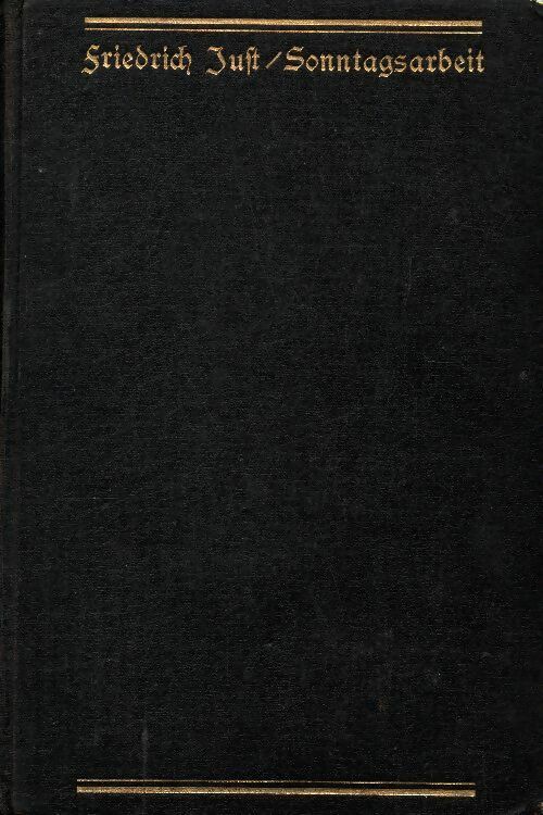Livrenpoche : Sonntagsarbeit - Friedrich Jult - Livre