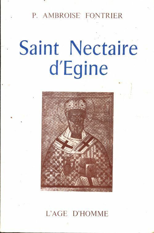 Livrenpoche : Saint Nectaire d'Egine - Ambroise Fontrier - Livre