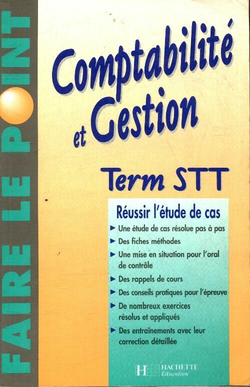 Livrenpoche : Comptabilité et gestion Terminales STT - Inconnu - Livre