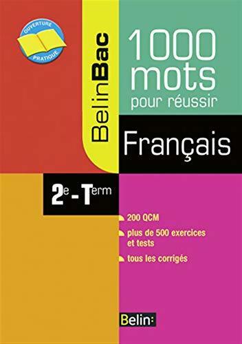 Livrenpoche : Français 2e-Terminale. 1000 mots pour réussir - Claude Lebrun - Livre