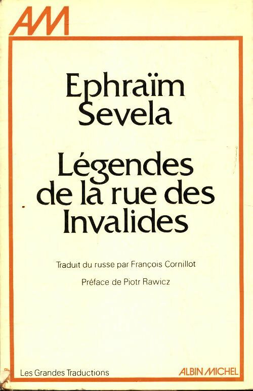 Livrenpoche : Légendes de la rue des invalides - Ephraïm Sevela - Livre