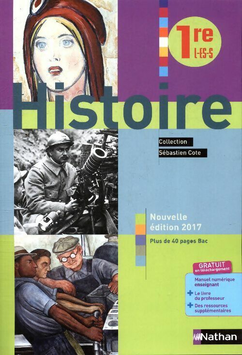 Livrenpoche : Histoire 1ère L, ES, S - Collectif - Livre