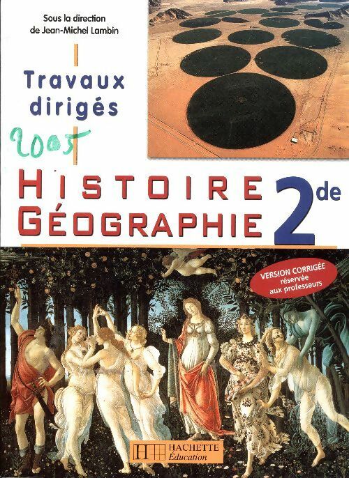 Livrenpoche : Histoire géographie Seconde travaux dirigés - Jean-Michel Lambin - Livre
