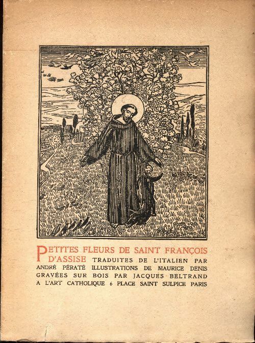 Livrenpoche : Petites fleurs de Saint François d'Assise - André Pératé - Livre