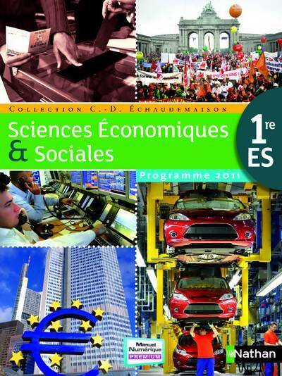 Livrenpoche : Ses 1ère ES - Claude-Danièle Echaudemaison - Livre