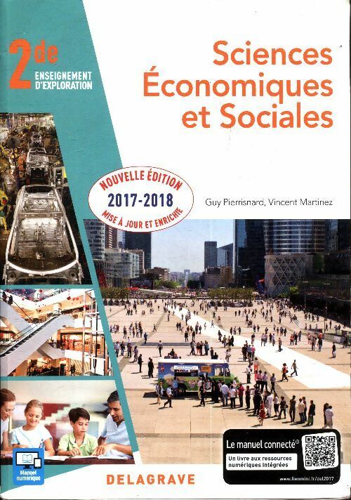Livrenpoche : Sciences économiques et sociales Seconde - Guy Pierrisnard - Livre