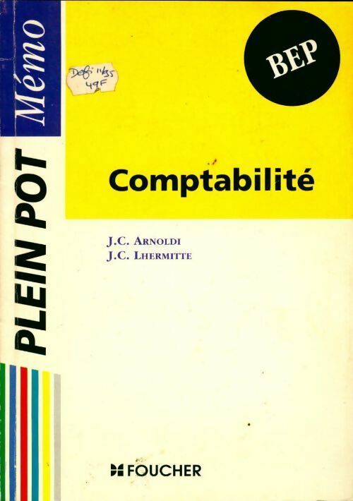 Livrenpoche : Plein pot memo compta BEP - Arnoldi - Livre