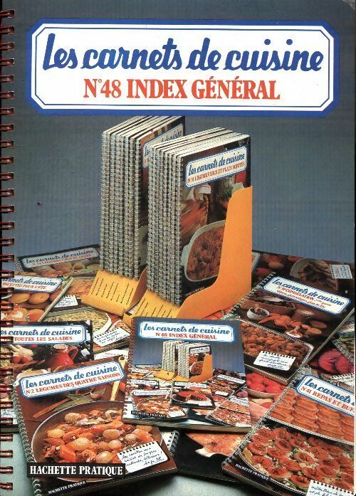 Livrenpoche : Les carnets de cuisine index général - Collectif - Livre